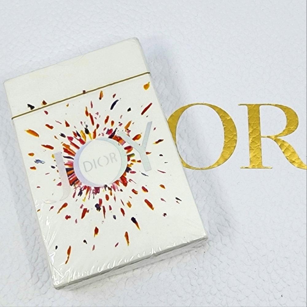 Dior Joy Playing Card Set with Burst Design